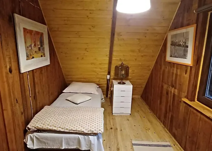 Wilga - Klimatyczny Z 2 Tarasami בית נופש